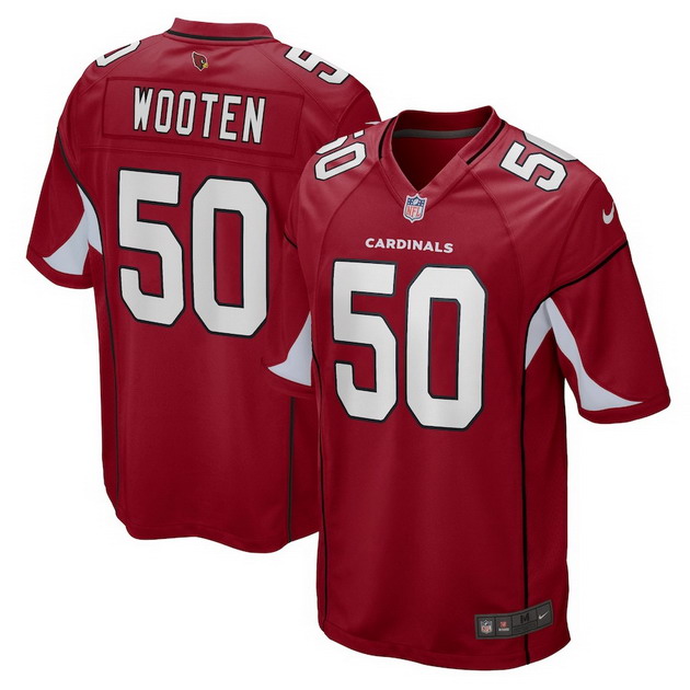 mens nike chandler wooten cardinal arizona cardinals game player jersey